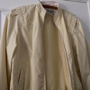 NWT! Retro Pao Butter Yellow Medium Jacket